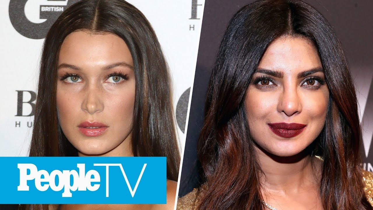 Get Bella Hadid & Priyanka Chopra's Trendy Holiday Looks Gilded Lids