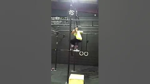 Alicia Scheffer's First Ring Muscle-Up!!