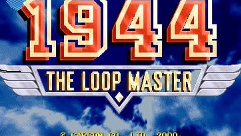 1944 The Loop Master | Arcade | Casual Playthrough | Mister FPGA | 4K