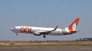 Primeiro voo do Boeing 737-800 da GOL em Sinop MT, com batismo|GRU-OPS| (PR-GUY).