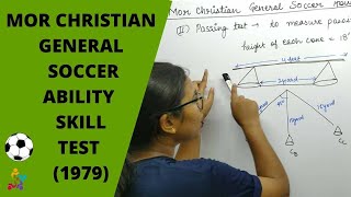 MOR CHRISTIAN GENERAL SOCCER ABILITY SKILL TEST || TEST AND MEASUREMENT || UGC-NET ||