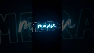 Maan Mera x rap | black screen lyrics || WhatsApp status #beats #music #rapper #lyrical #viralsong