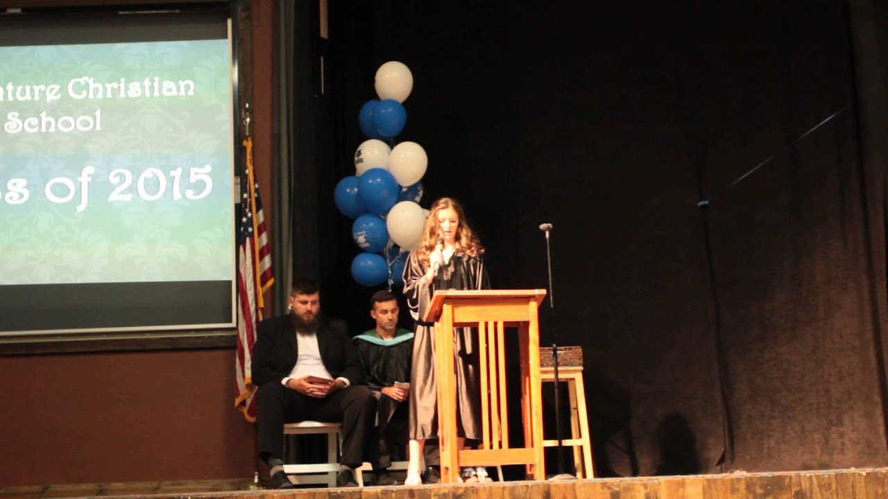 Fieldyr Hart's 8th Grade Salutatorian Speech 2015 YouTube