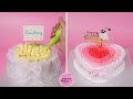 Anniversary Heart Cake Decorating For Cake Lovers | How To Make Cake Tutorials | Cake Designs