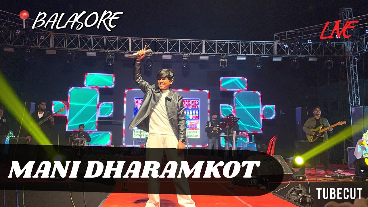 Super Singer 2 Mani dharamkot live show in balasore youth festival 2k26 ...