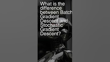 Today’s Question: What is difference between Batch Gradient Descent & Stochastic Gradient Descent?