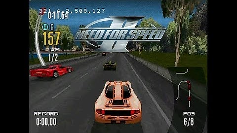 Need For Speed II (Prototype - Feb 24, 1997) PS1 Gameplay