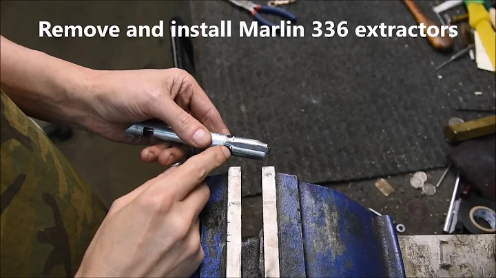 Remove and install Marlin 336 extractors
