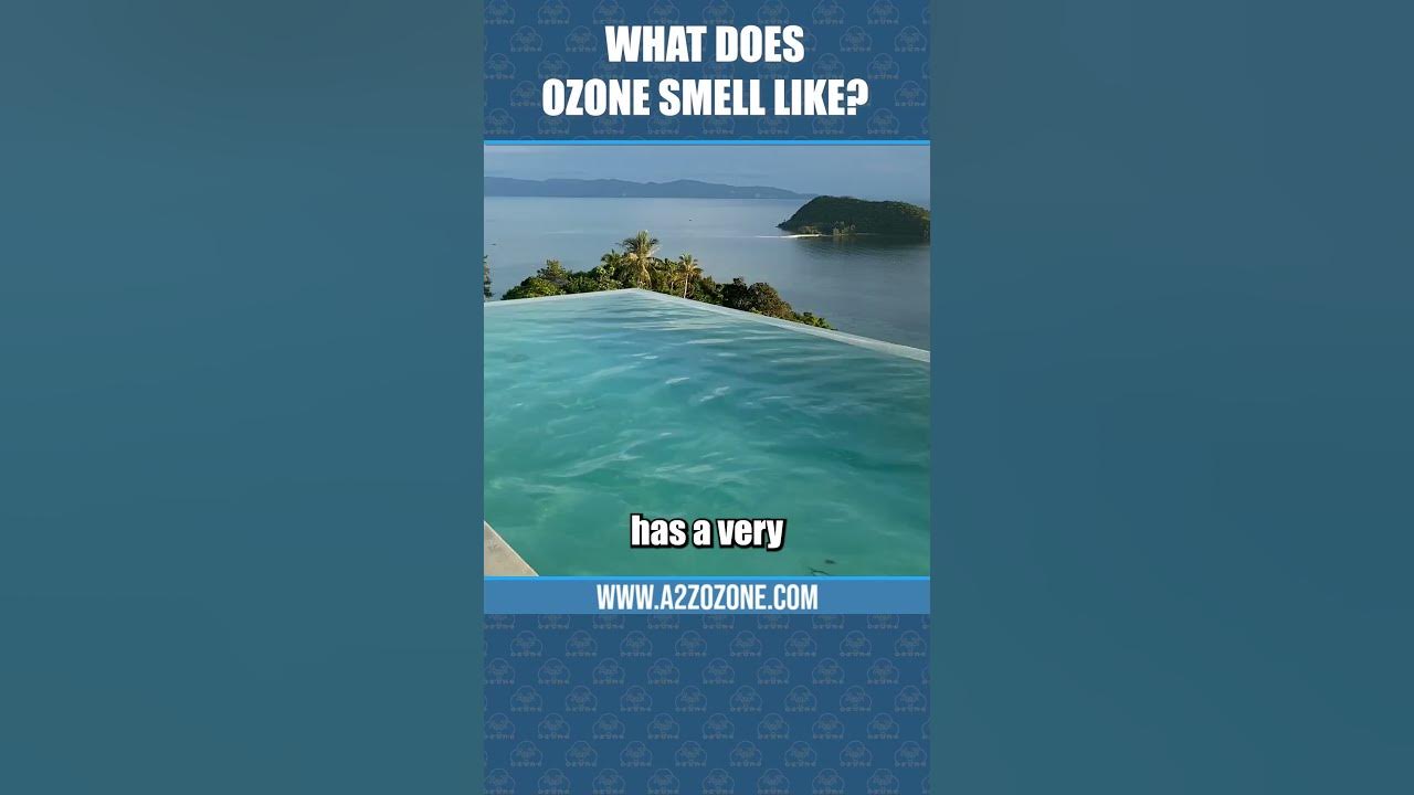 What does ozone smell like? ozonegenerator ozone YouTube