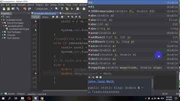 Java Program to Find Roots of a Quadratic Equation