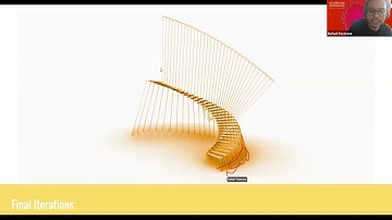 ACADIA 2021 Workshop: Form-Finding Staircases With COMPAS CEM