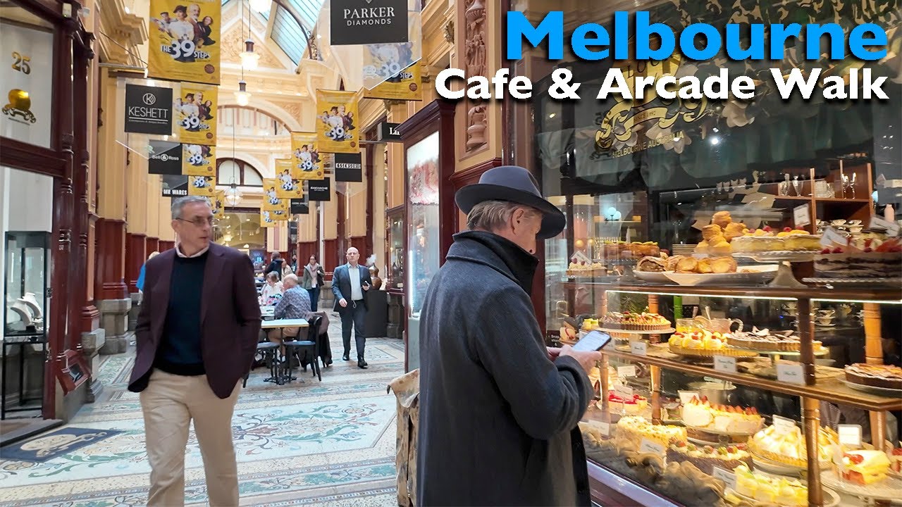 Melbourne Cafe and Arcade Walk