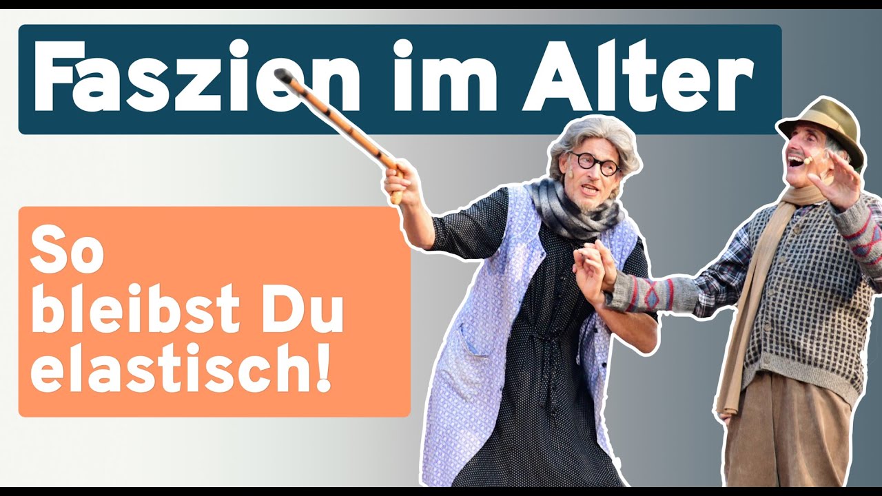 Faszien im Alter - so bleiben alle Gelenke und Muskeln elastisch!