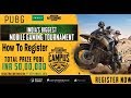 Pubg Mobile Tournament India Tour