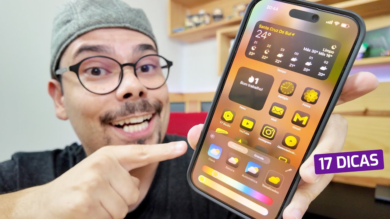 17 DICAS DE COMO PERSONALIZAR SEU IPHONE - YouTube