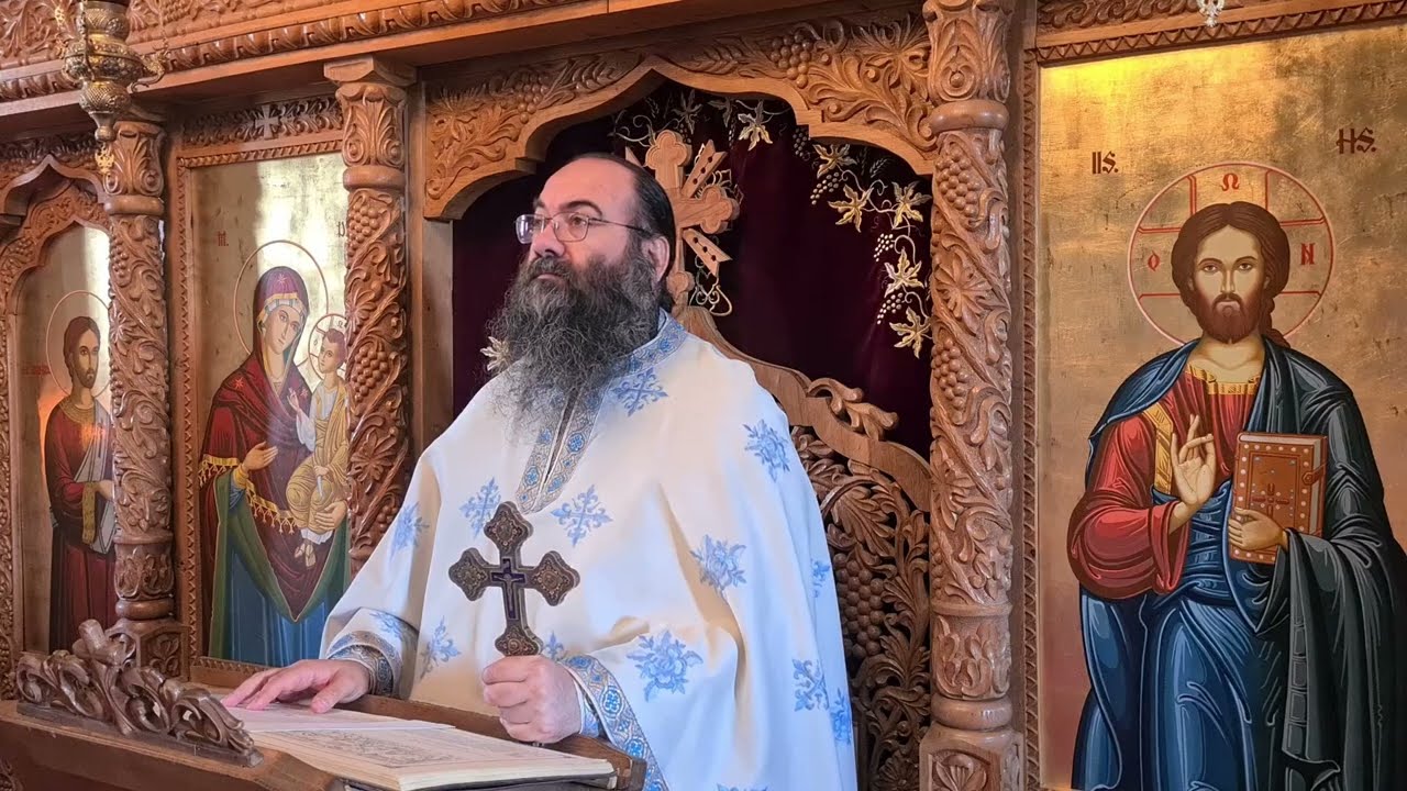 Ieromonahul Macarie Banu - Predică la Evanghelia zilei (5 octombrie 2022)
