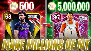 HOW to MAKE MILLIONS of MT in NBA 2k26 MyTeam!