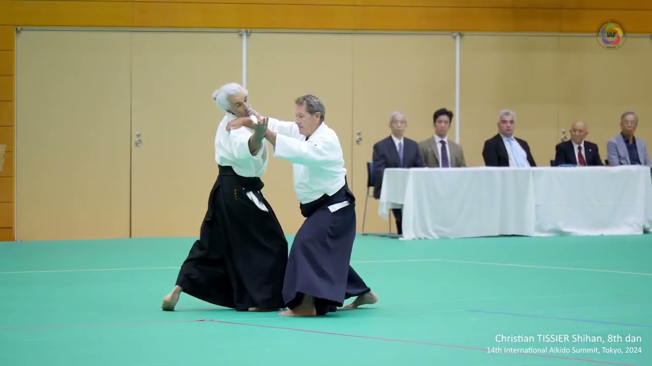 AIKIDO DEMO Christian TISSIER   14th International Aikido Summit, Tokyo 2024