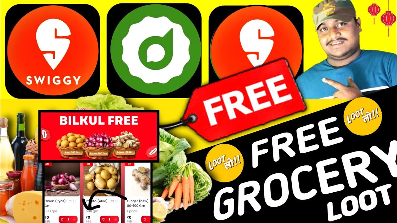 😍🍱Free Grocery Shopping Online | Swiggy Offers Today | Swiggy Coupon Code Today | Dealshare 