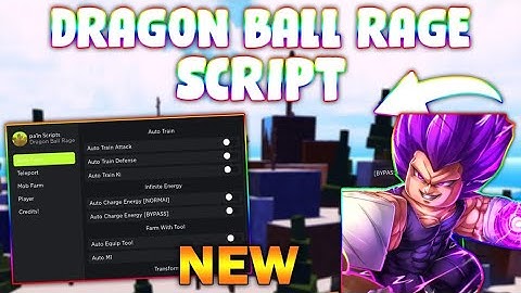 *NEW* Dragon Ball Rage Script (PASTEBIN 2025) (AUTOFARM, AUTO REBIRTH, STRENGHT FARM, SPEED)