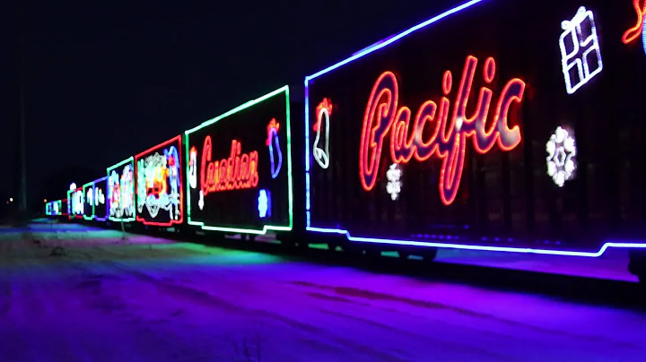 CP Holiday Train (Dec 5, 2019) Waseca MN