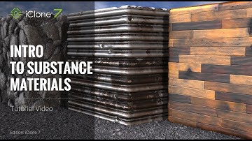iClone 7 Tutorial - Intro to Substance Materials