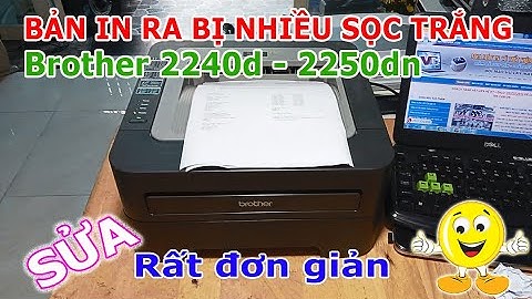 Máy in brother 2240d những lỗi do cụm sấy