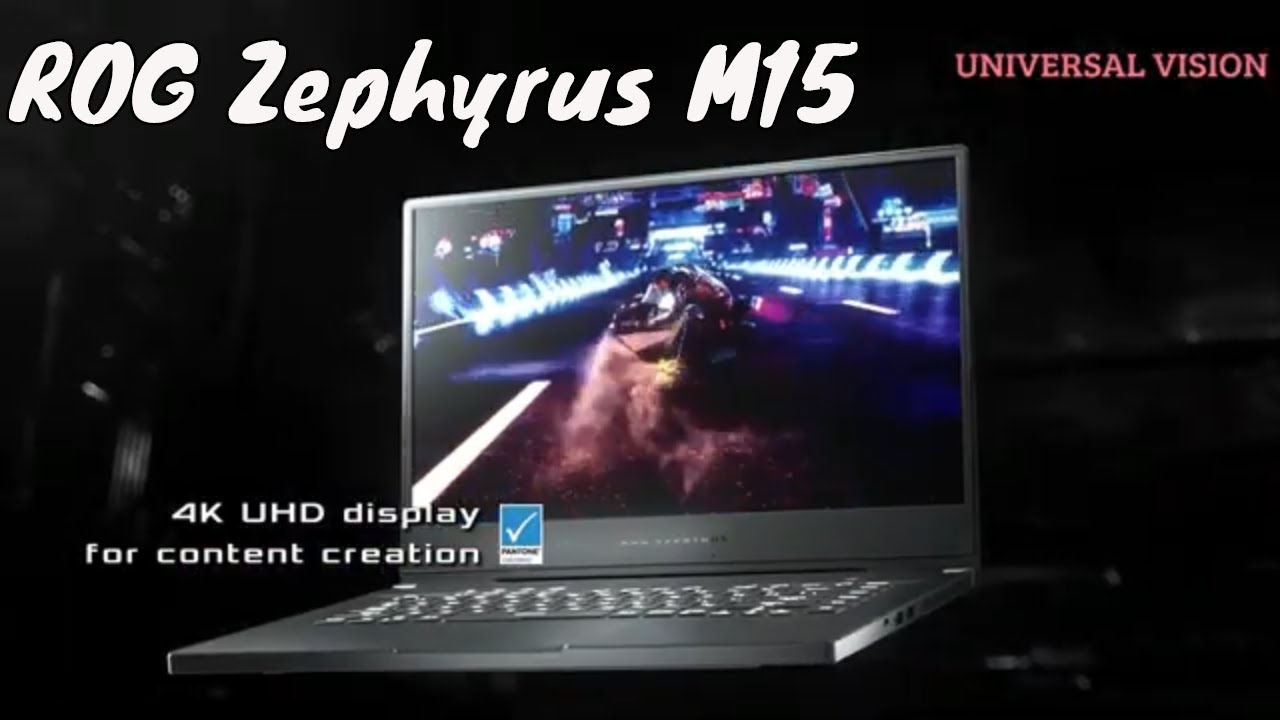 ROG Zephyrus M15 - a quick look at the asus rog zephyrus m15