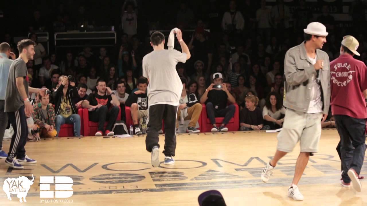 SAMBO vs LUAN Bboy 1on1 Final EUROBATTLE 2013 Porto, Portugal