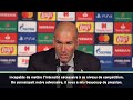 Real Madrid - Zidane : "Incapables de mettre l'intensité nécessaire"