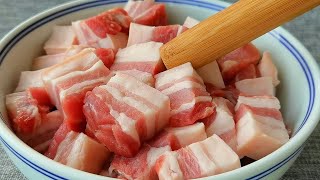 Tips when making braised pork