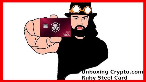 Crypto.com Steel Ruby Visa Card Unboxing and Comparing to other Cards