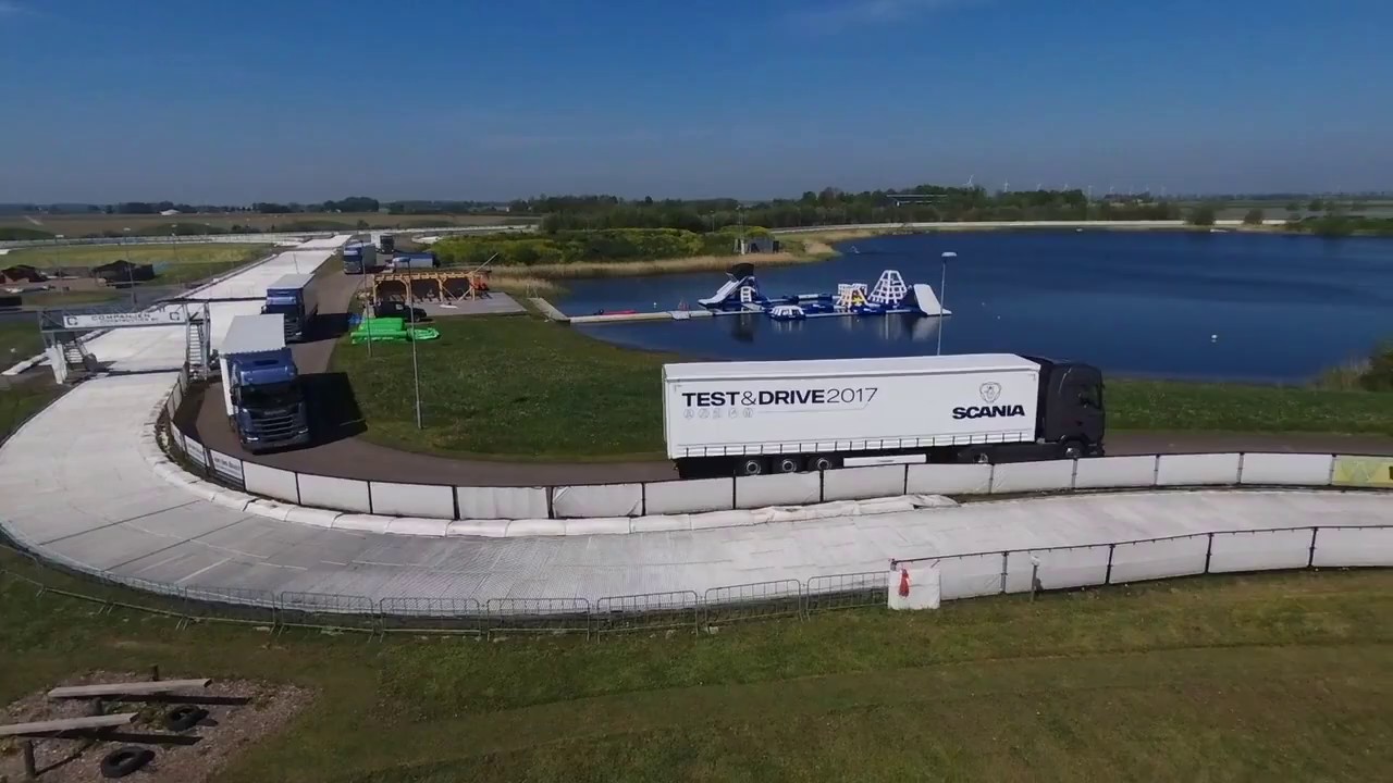 Scania Test & Drive bij Flevonice