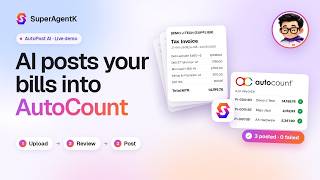 Stop Manual AP Entry — AI Reads, Codes & Posts Bills to AutoCount