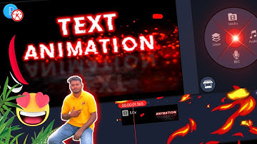 New Video Editing Tricks🔥How To Make Cinematic Fire Effect Text Animation in kinemaster