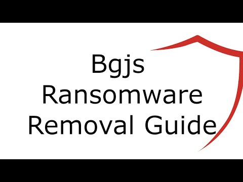 Bgjs File Virus Ransomware [.Bgjs ] Removal and Decrypt .Bgjs Files