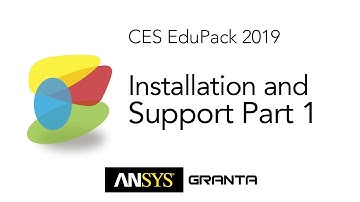 Installation and support in CES EduPack 2019 (part 1 of 2)