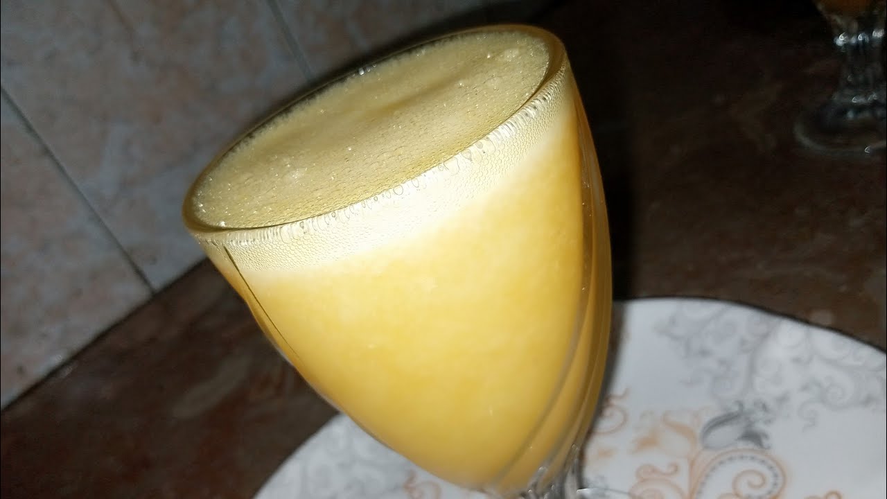 Sundas Rao Peach juice cooking with sundas rao - YouTube