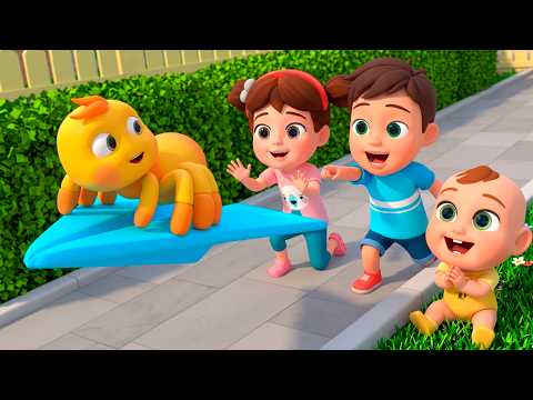 Little Spider Never Gives Up | Itsy Bitsy Spider Song | Kids Songs