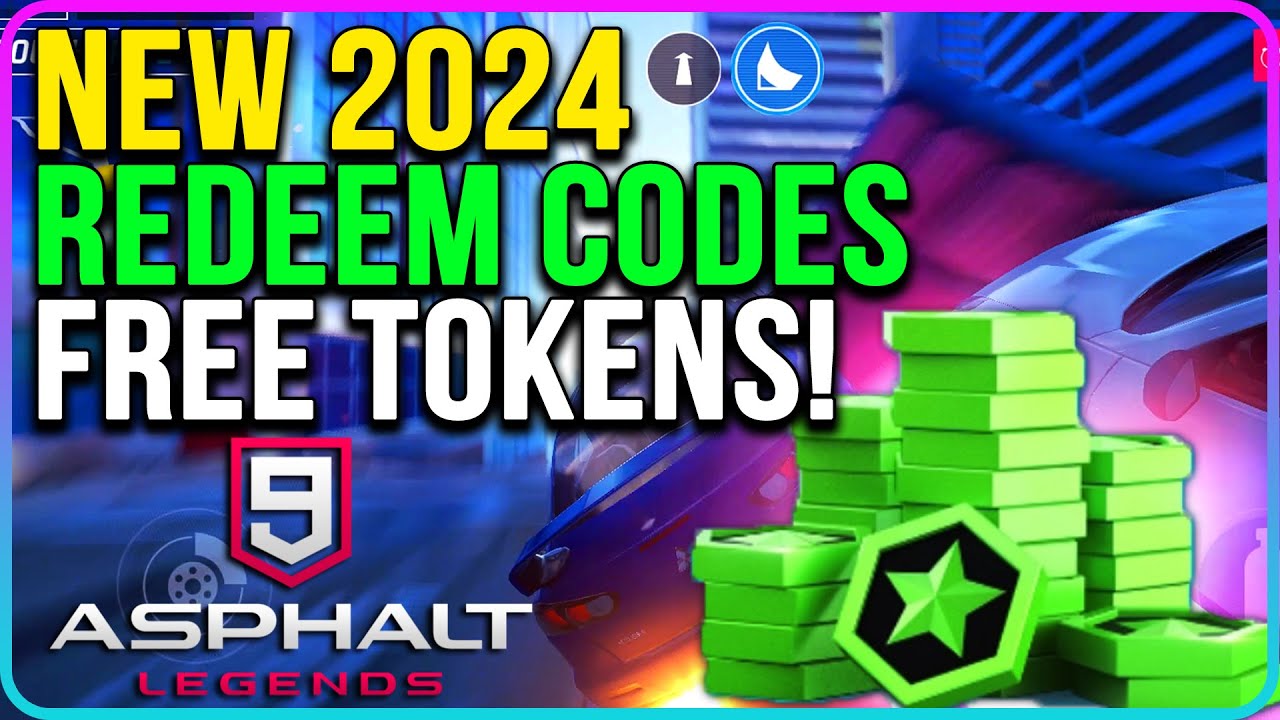 Asphalt 9 Redeem Codes 2024 - YouTube