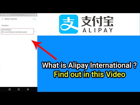 how to switch to Alipay international step by step tutorial