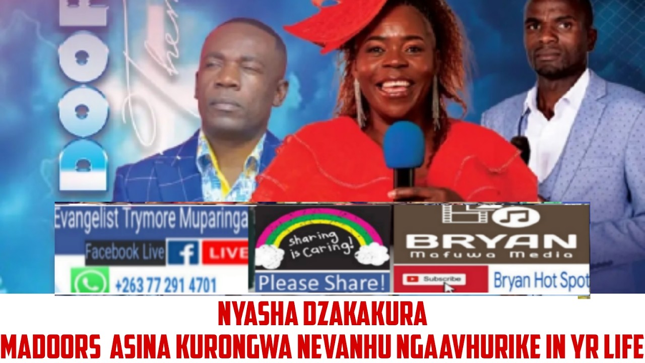 Nyasha dzakakura.Madoors asina kurongwa nevanhu ngaavhurike in yr life- Evangelist Trymore Muparinga