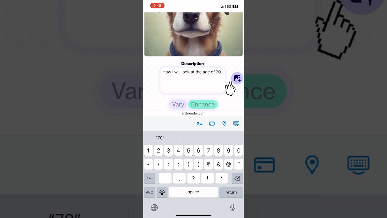 AI Predicts Your Face at 80!😱| See Your Future Look with AI by using Artbreeder 