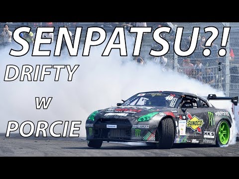 🔥DRIFTY w PORCIE! 🔥 UCZYMY sie SANPATSU!🔥 Nissan r32🔥