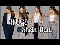 *HUGE* SHEIN FASHION HAUL 2021 | Affordable Office Outfits! #amandaclaypool