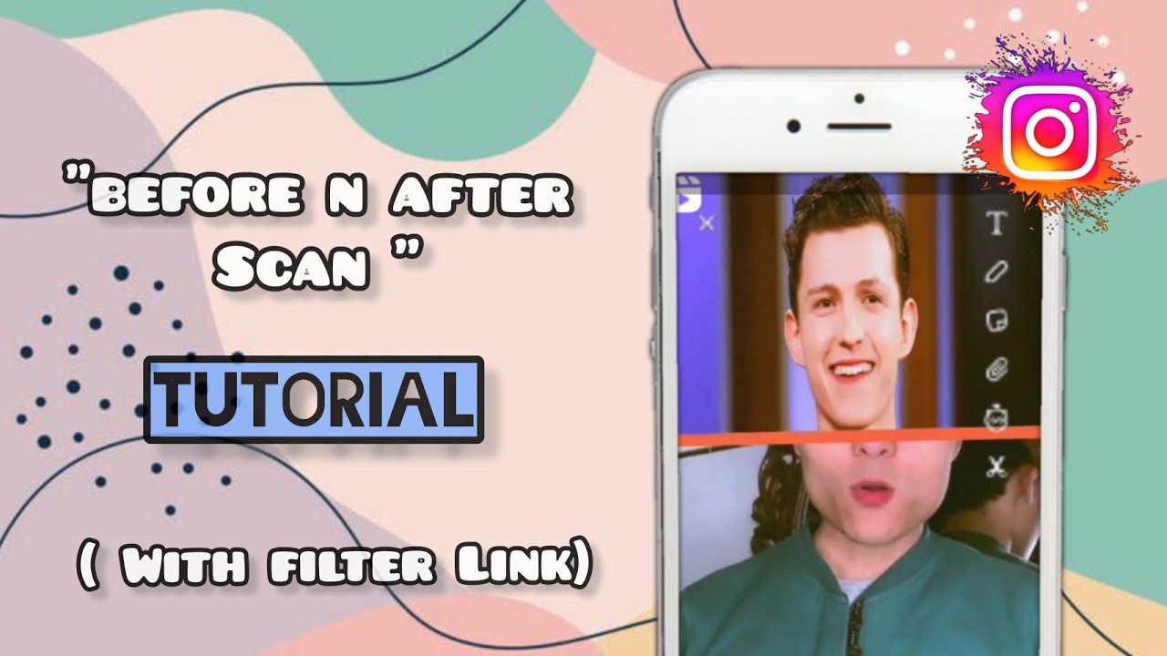 How To Make Before/After Scan Filter Effect |  Instagram Viral Reels Editing Tutorial