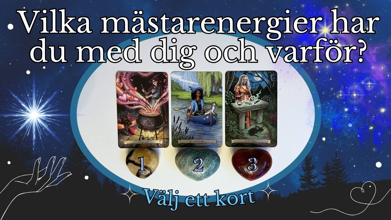 Vilka mästarenergier har du med dig och varför? 🧚🏻‍♀️☀️🌙⭐️🙏 TAROT✨ PICK A CARD ✨