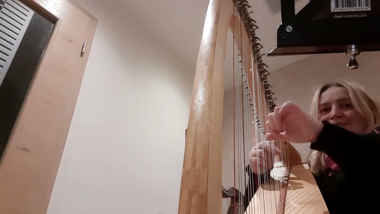 Kim Harfe mit Improvisation - Noten von Petra Kruse