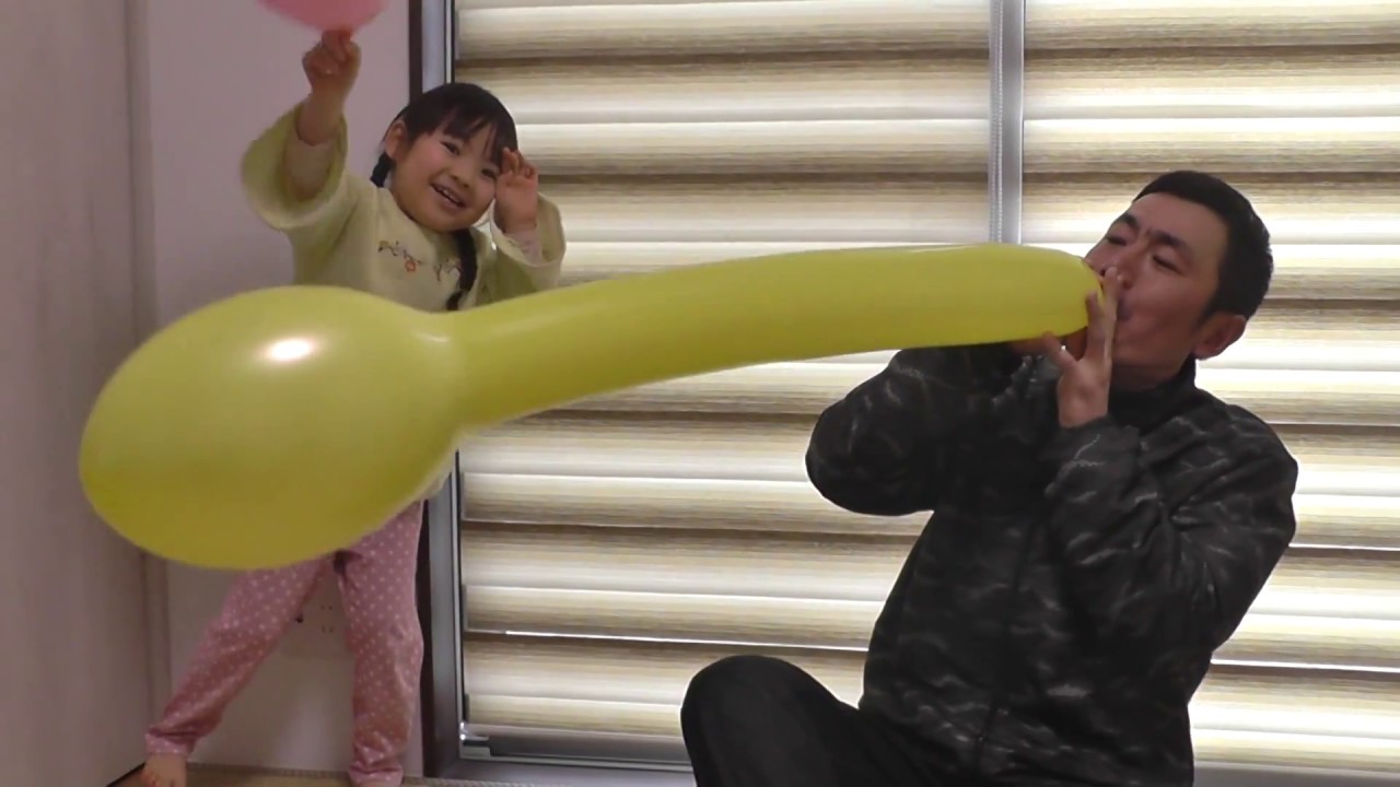 風船ふくらませてみた　第二弾