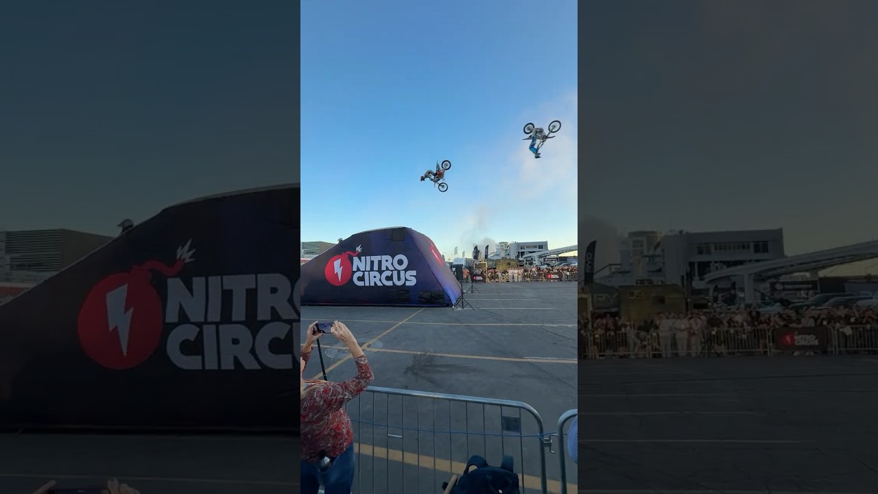 4 бэкфлипа в Nitro Circus на Sema